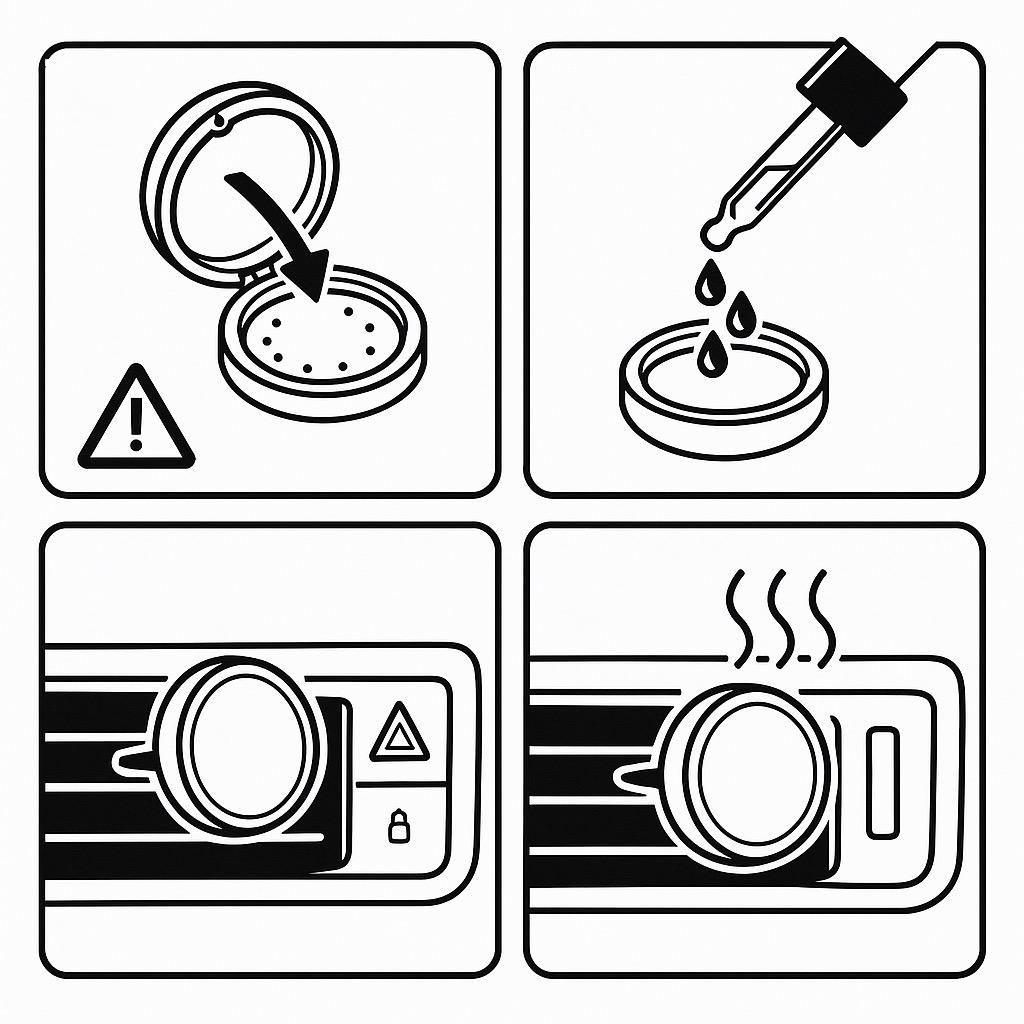 Diffuseur Clips / Soleil de Diamant - Essence & Elegance