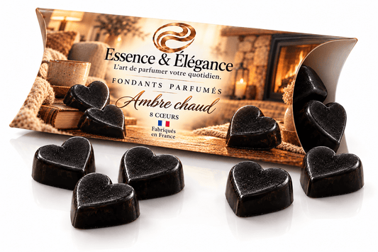 8 Fondants parfumés - Ambre chaud - Essence & Élégance - Essence & Elegance