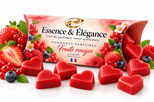 8 Fondants Parfumés – Fruits Rouges - Essence & Elegance