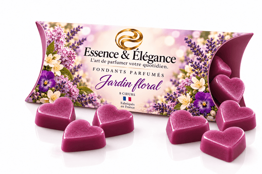 8 Fondants parfumés - jardin floral - Essence & Élégance - Essence & Elegance