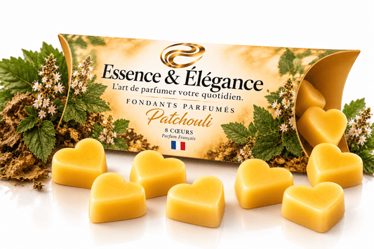 8 Fondants parfumés - patchouli - Essence & Élégance - Essence & Elegance
