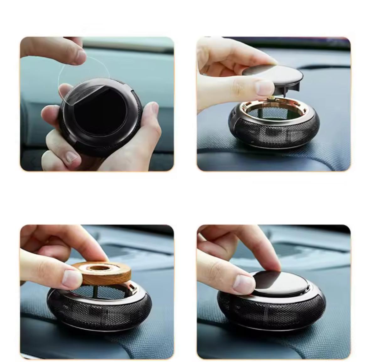 Coffret Elégance " Diffuseur rotatif solaire + flacon 10ml - Essence & Elegance