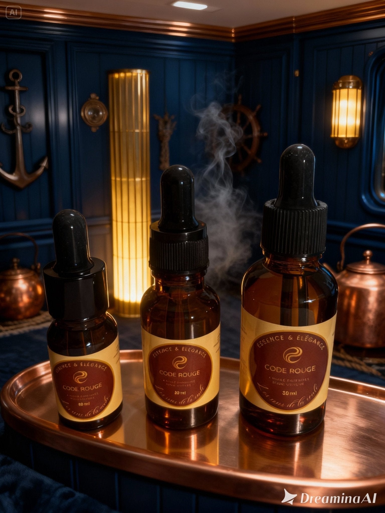 Flacons Code Rouge clips - Essence & Elegance