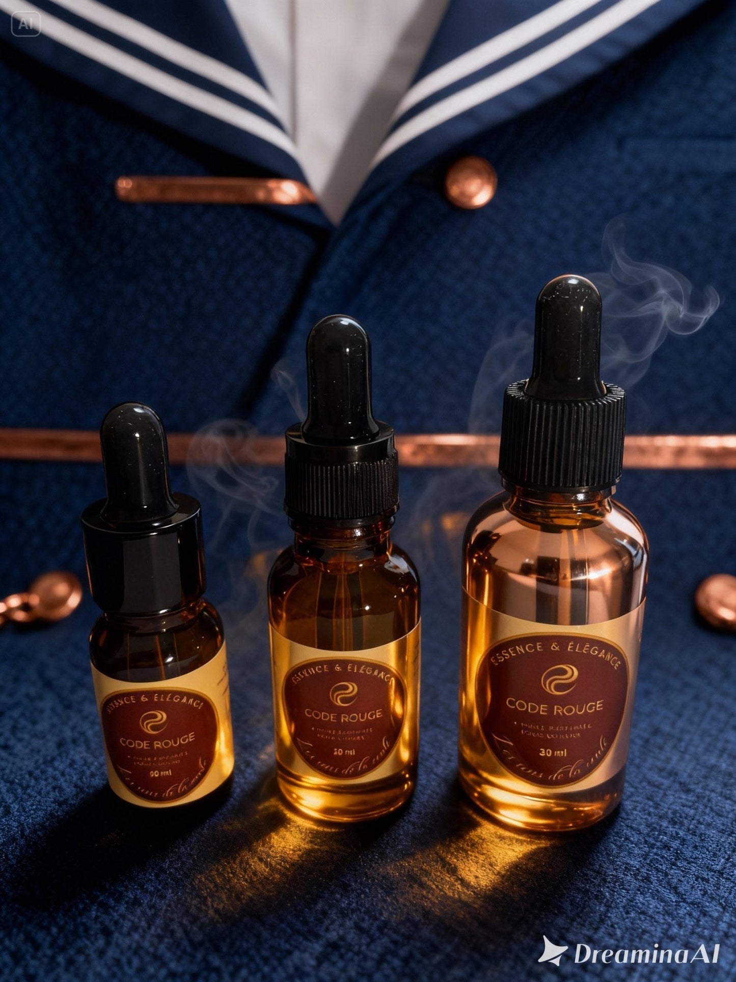 Flacons Code Rouge clips - Essence & Elegance