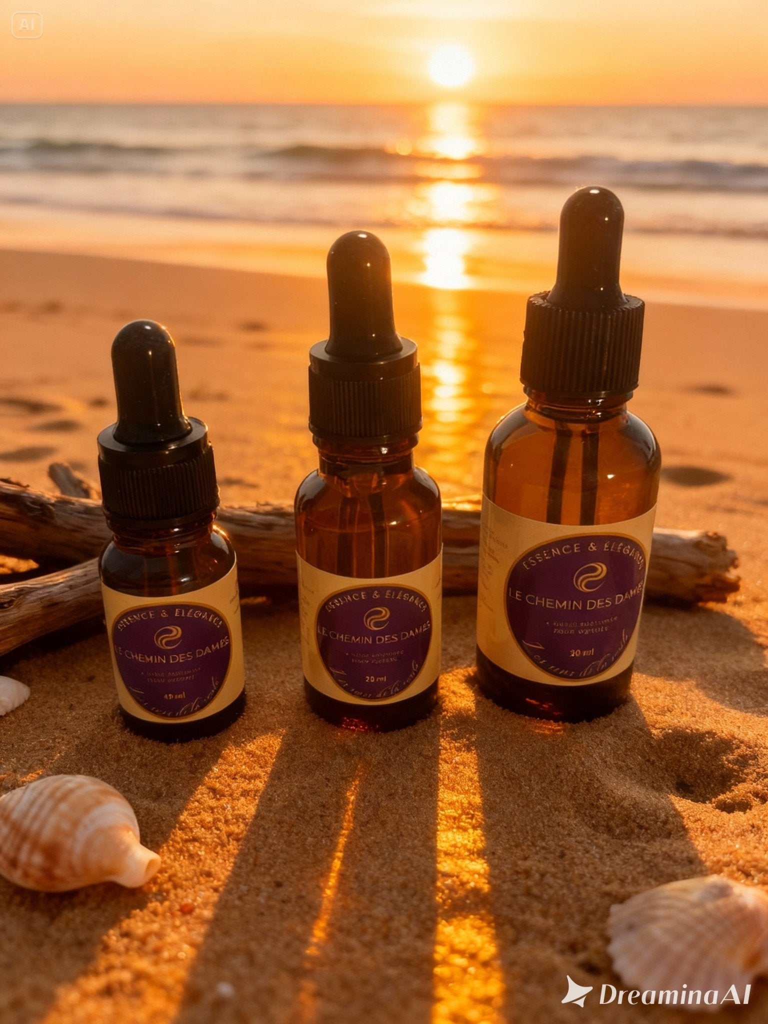 Flacons Le Chemin des Dames Clips - Essence & Elegance