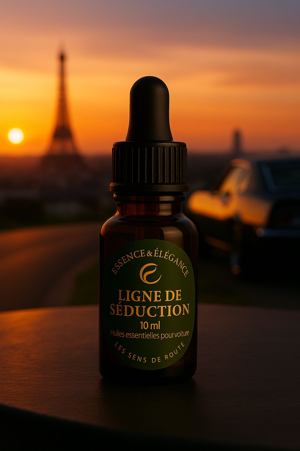 « Désodorisant voiture Ligne de Séduction – Essence & Élégance, parfum masculin et sensuel »