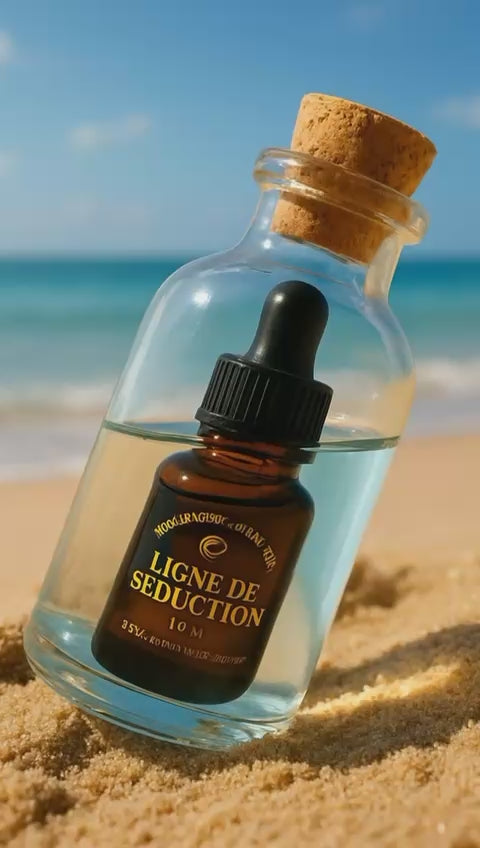 « Désodorisant voiture Ligne de Séduction – Essence & Élégance, parfum masculin et sensuel »